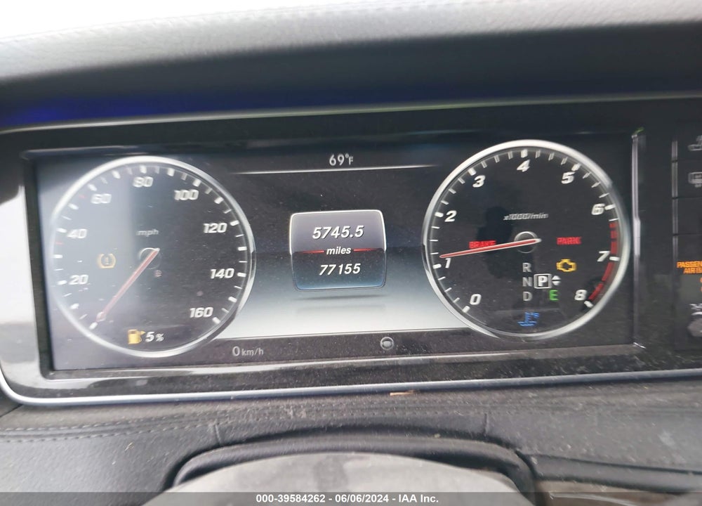 2016 MERCEDES-BENZ S 550 VIN: WDDUG8CB9GA222605