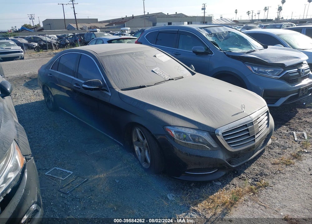 2016 MERCEDES-BENZ S 550 VIN: WDDUG8CB9GA222605
