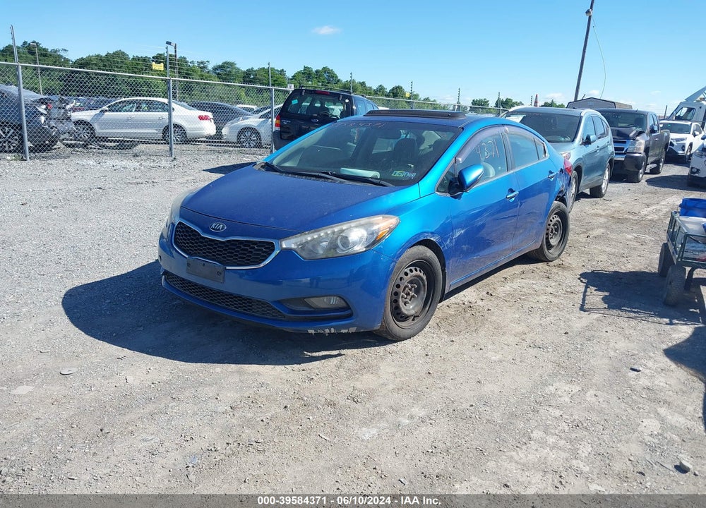 2015 KIA FORTE EX VIN: KNAFZ4A86F5264974