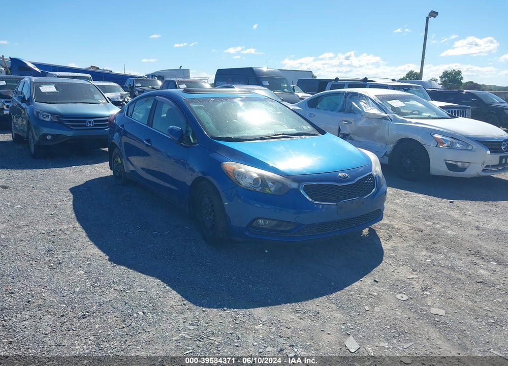 2015 KIA FORTE EX VIN: KNAFZ4A86F5264974