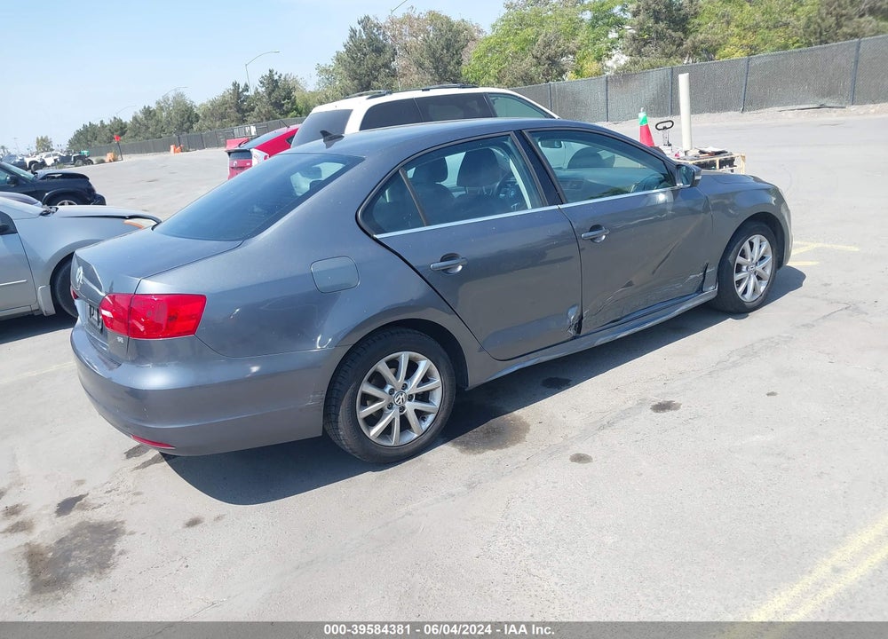 2014 VOLKSWAGEN JETTA 1.8T SE VIN: 3VWD17AJ6EM296691