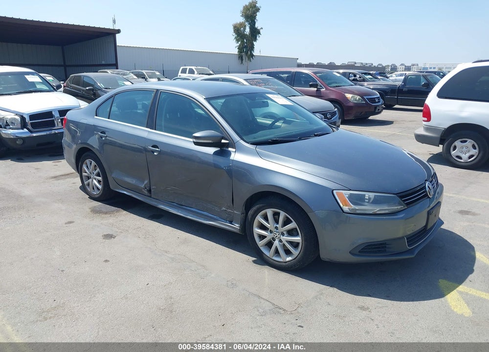 2014 VOLKSWAGEN JETTA 1.8T SE VIN: 3VWD17AJ6EM296691