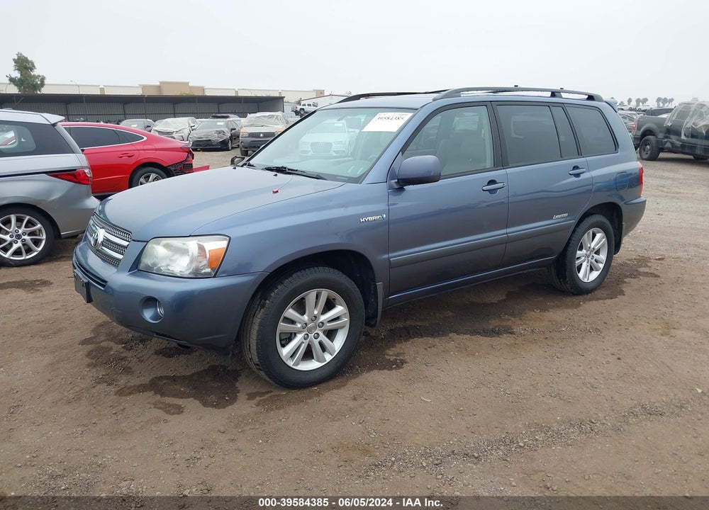 2007 TOYOTA HIGHLANDER HYBRID LIMITED V6 VIN: JTEDW21A070020984