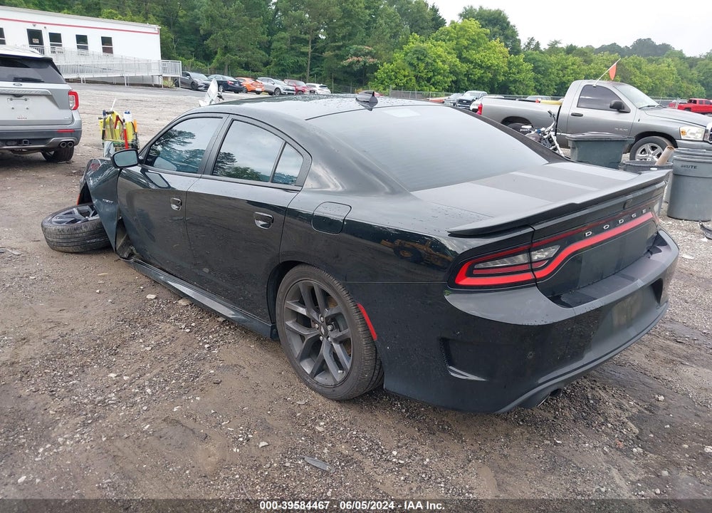 2019 DODGE CHARGER R/T RWD VIN: 2C3CDXCT2KH538590