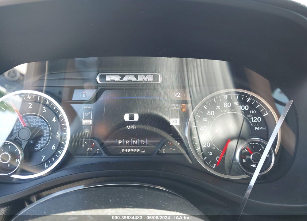 2023 RAM 1500 BIG HORN 4X4 5'7 BOX VIN: 1C6SRFFT6PN508481
