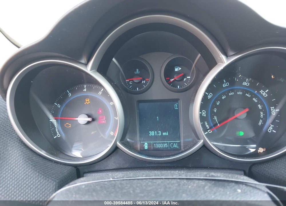 2011 CHEVROLET CRUZE ECO VIN: 1G1PK5S90B7221263