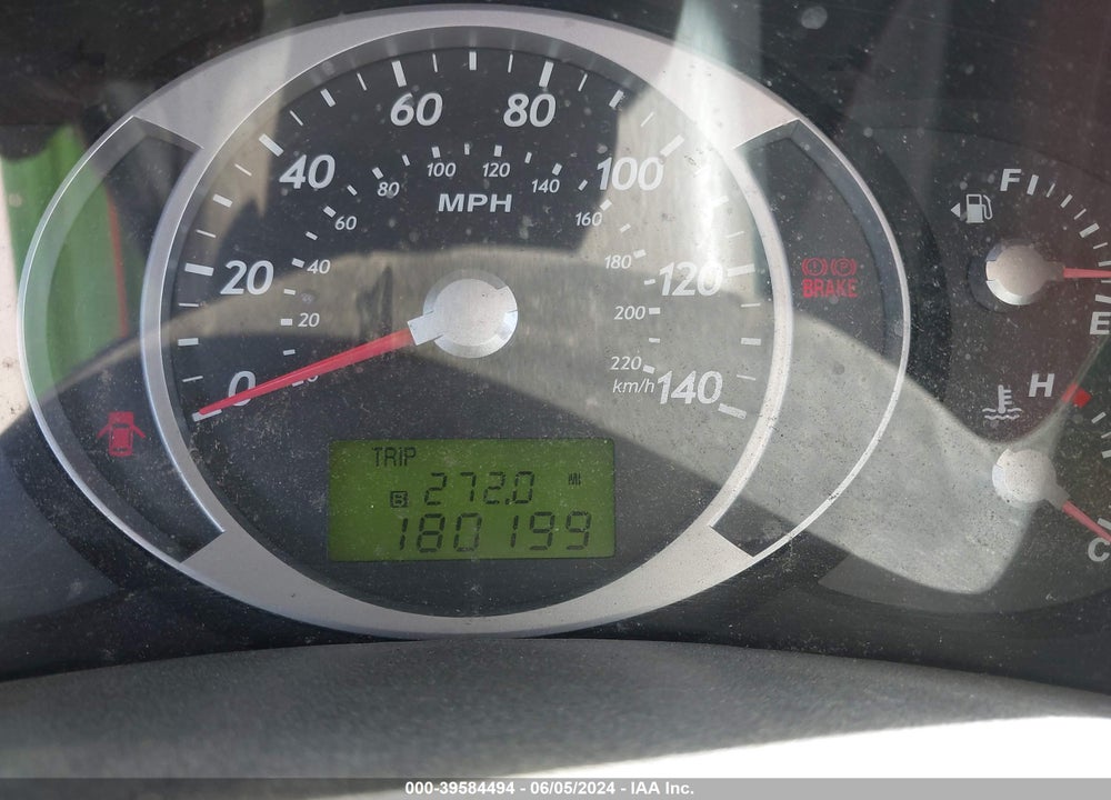 2007 HYUNDAI TUCSON GLS VIN: KM8JM12B07U497904
