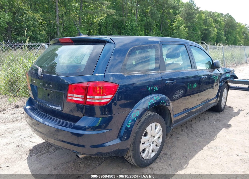 2015 DODGE JOURNEY AMERICAN VALUE PKG VIN: 3C4PDCAB8FT669794