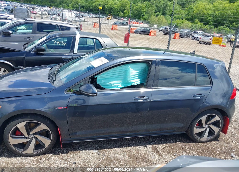 2018 VOLKSWAGEN GOLF GTI 2.0T AUTOBAHN/2.0T S/2.0T SE VIN: 3VW447AU9JM266600