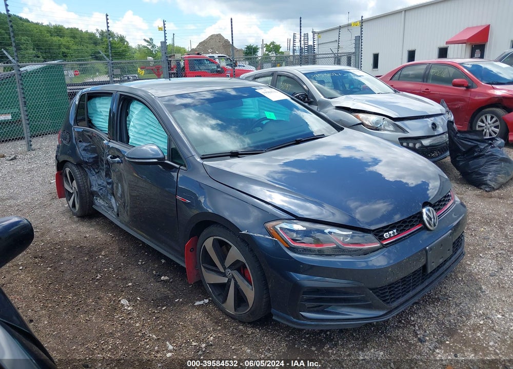 2018 VOLKSWAGEN GOLF GTI 2.0T AUTOBAHN/2.0T S/2.0T SE VIN: 3VW447AU9JM266600