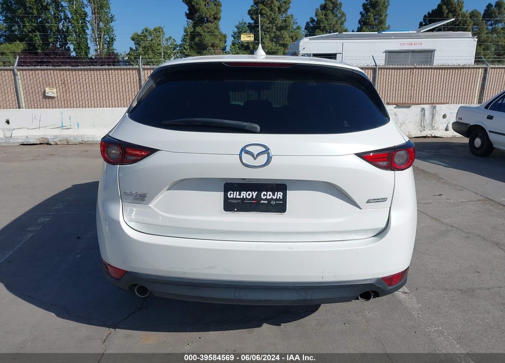 2019 MAZDA CX-5 GRAND TOURING VIN: JM3KFBDM7K0641561
