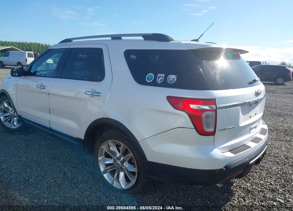 2012 FORD EXPLORER LIMITED VIN: 1FMHK8F84CGA17626