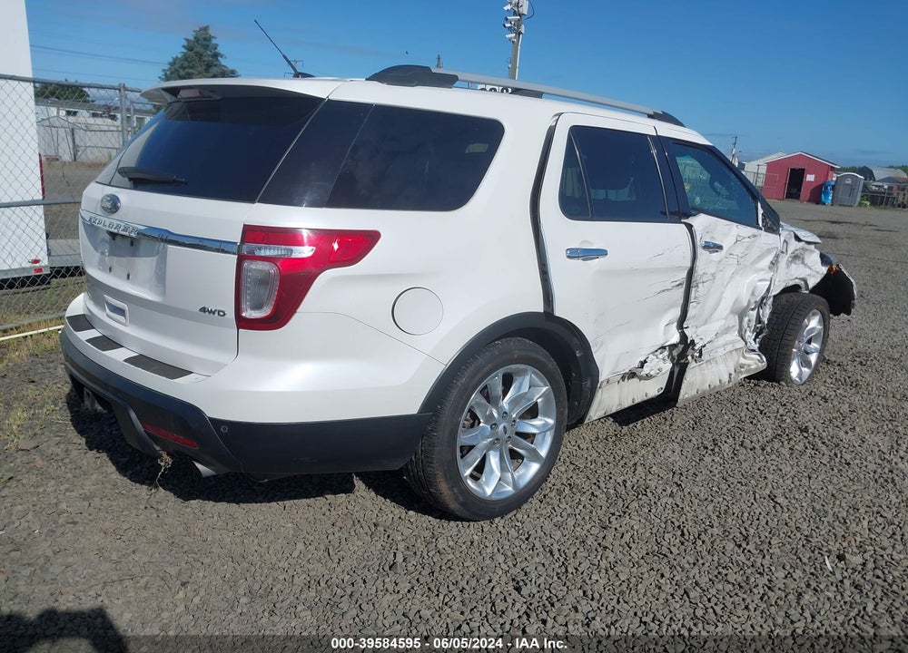 2012 FORD EXPLORER LIMITED VIN: 1FMHK8F84CGA17626