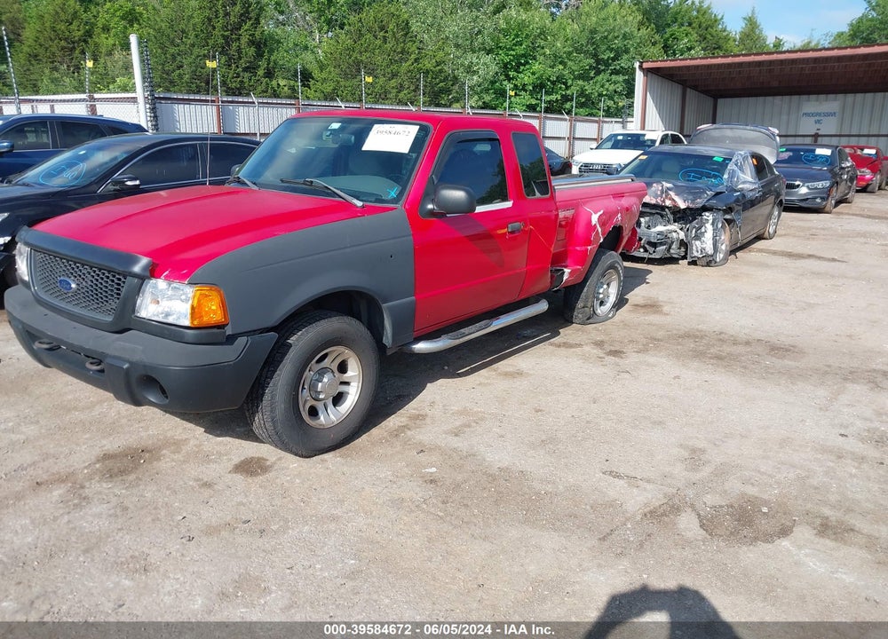 2001 FORD RANGER EDGE/XLT VIN: 1FTYR14E41PB68933