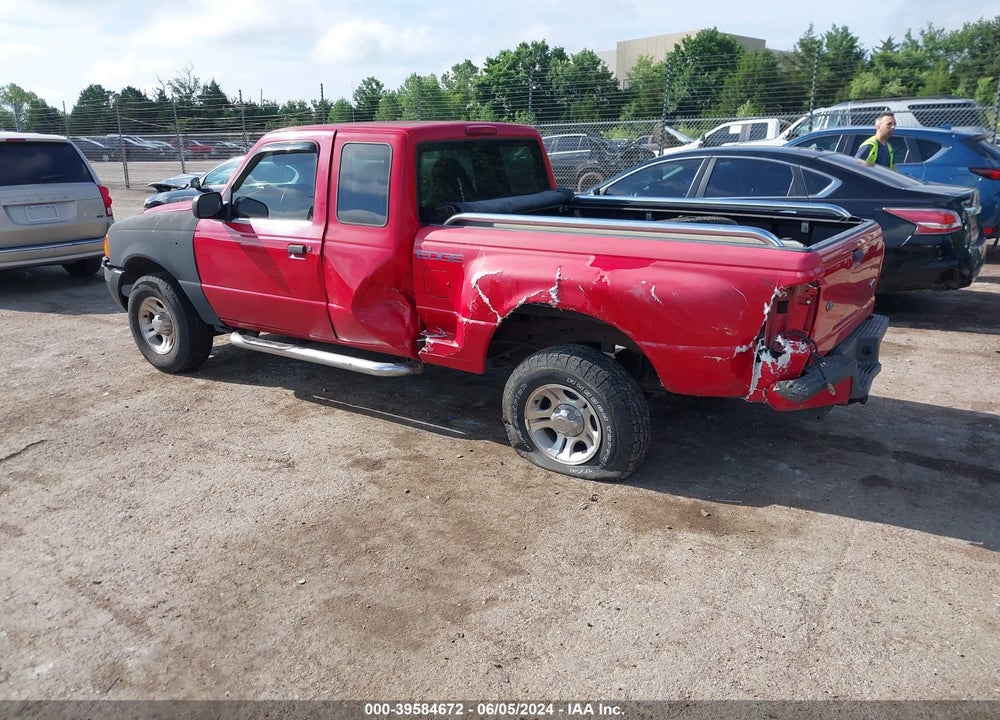 2001 FORD RANGER EDGE/XLT VIN: 1FTYR14E41PB68933