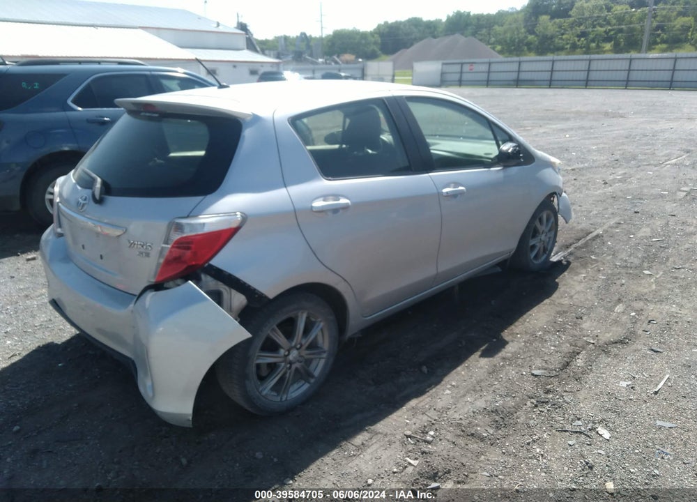 2013 TOYOTA YARIS SE VIN: JTDKTUD36DD570921