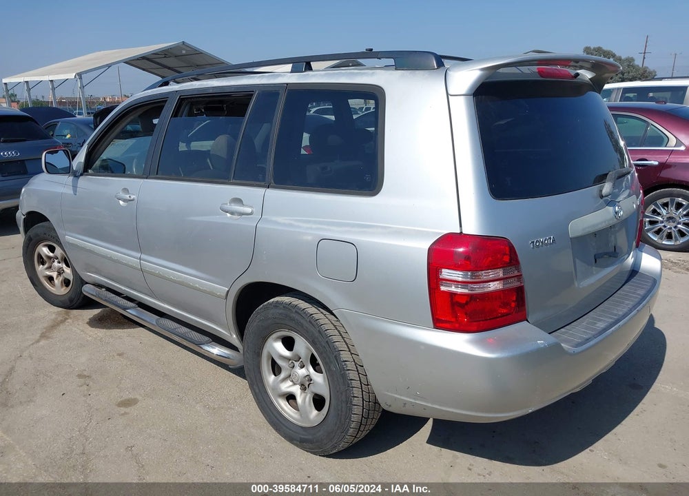2002 TOYOTA HIGHLANDER VIN: JTEGD21A420037945