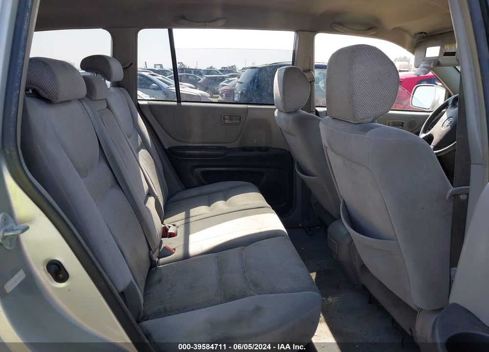 2002 TOYOTA HIGHLANDER VIN: JTEGD21A420037945