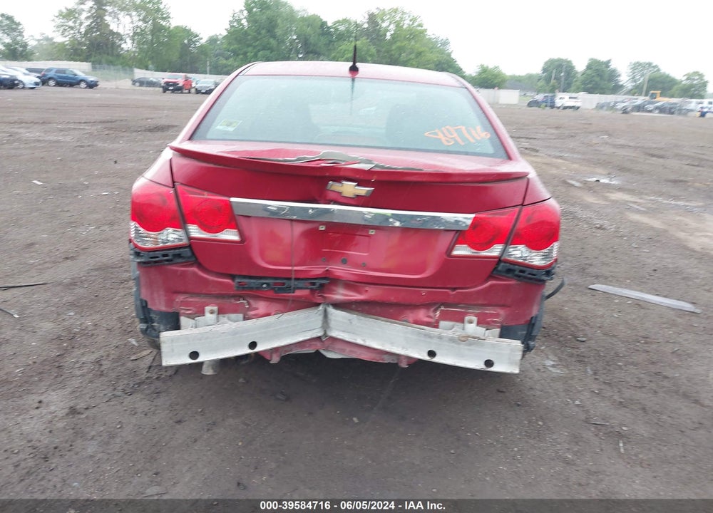 2012 CHEVROLET CRUZE 2LT VIN: 1G1PG5SC4C7400002