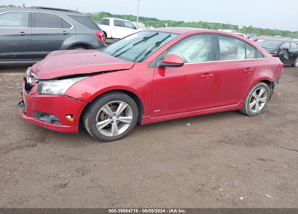 2012 CHEVROLET CRUZE 2LT VIN: 1G1PG5SC4C7400002