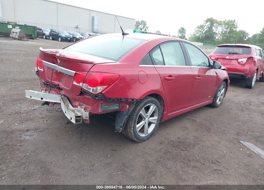 2012 CHEVROLET CRUZE 2LT VIN: 1G1PG5SC4C7400002