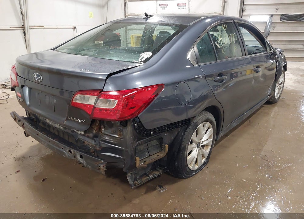 2016 SUBARU LEGACY 2.5I PREMIUM VIN: 4S3BNBC65G3050441