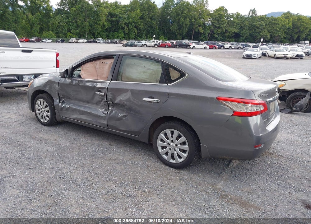 2015 NISSAN SENTRA SV VIN: 3N1AB7AP0FL690639