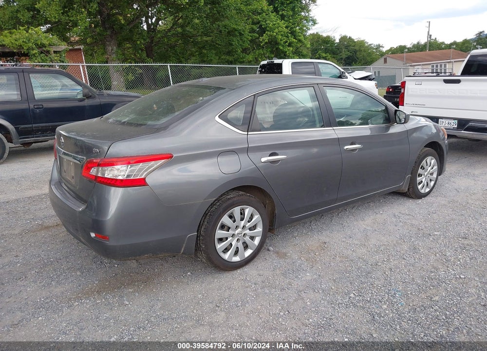 2015 NISSAN SENTRA SV VIN: 3N1AB7AP0FL690639