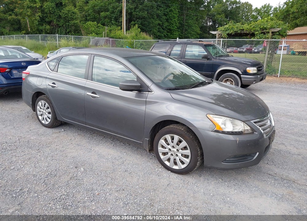 2015 NISSAN SENTRA SV VIN: 3N1AB7AP0FL690639