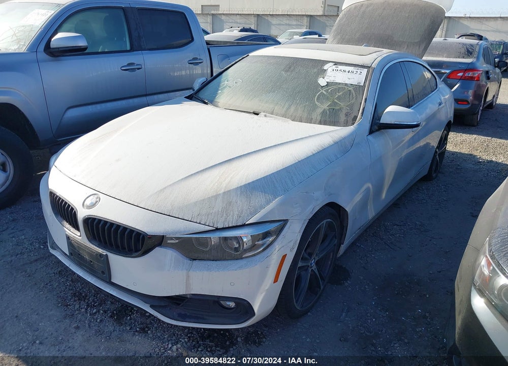 2018 BMW 430I GRAN COUPE VIN: WBA4J1C54JBG78865