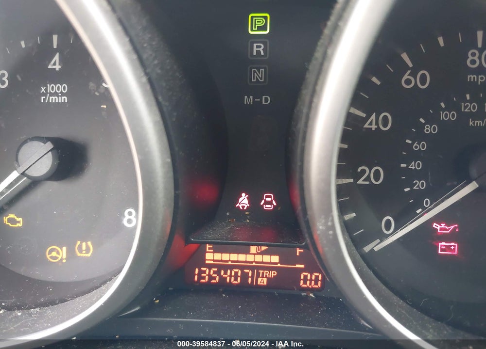 2010 MAZDA 3 I TOURING VIN: JM1BL1SG9A1242023