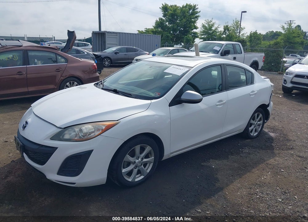 2010 MAZDA 3 I TOURING VIN: JM1BL1SG9A1242023
