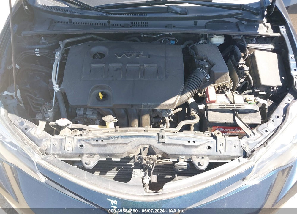 2018 TOYOTA COROLLA SE VIN: 2T1BURHE9JC121442