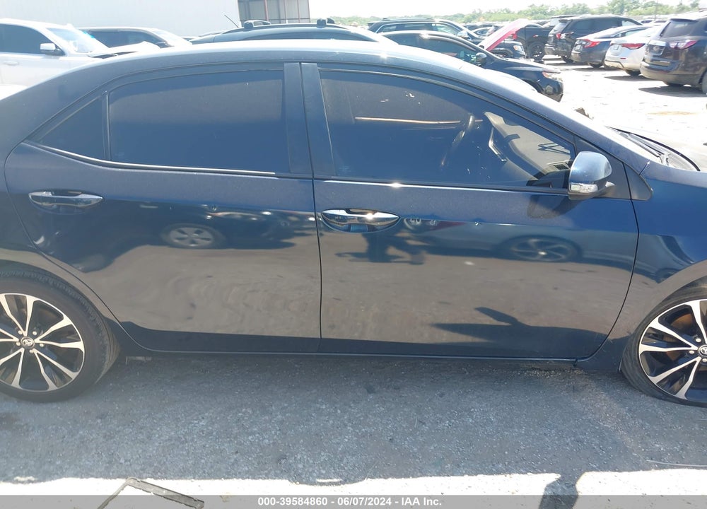 2018 TOYOTA COROLLA SE VIN: 2T1BURHE9JC121442