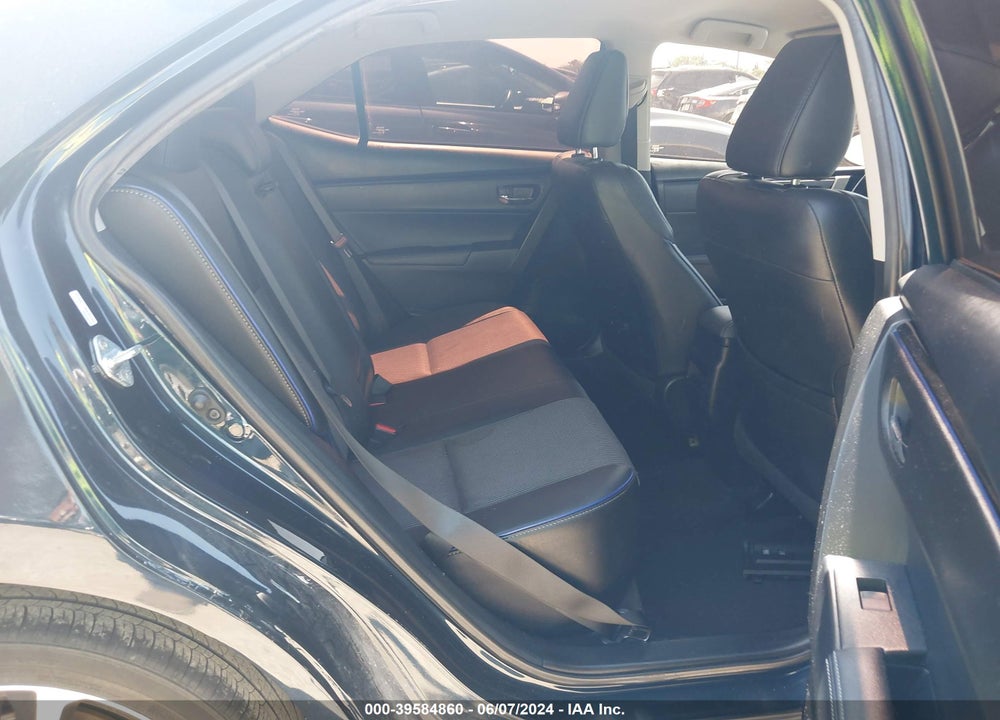 2018 TOYOTA COROLLA SE VIN: 2T1BURHE9JC121442