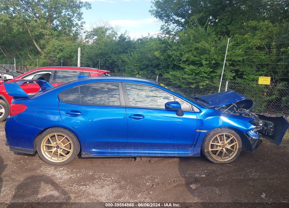 2015 SUBARU WRX STI LAUNCH EDITION VIN: JF1VA2W64F9800983