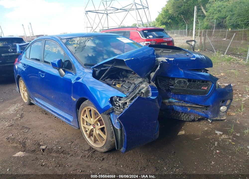 2015 SUBARU WRX STI LAUNCH EDITION VIN: JF1VA2W64F9800983