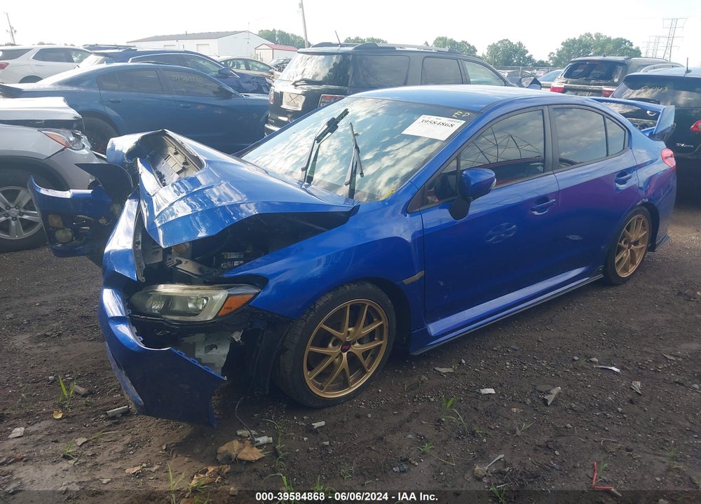 2015 SUBARU WRX STI LAUNCH EDITION VIN: JF1VA2W64F9800983