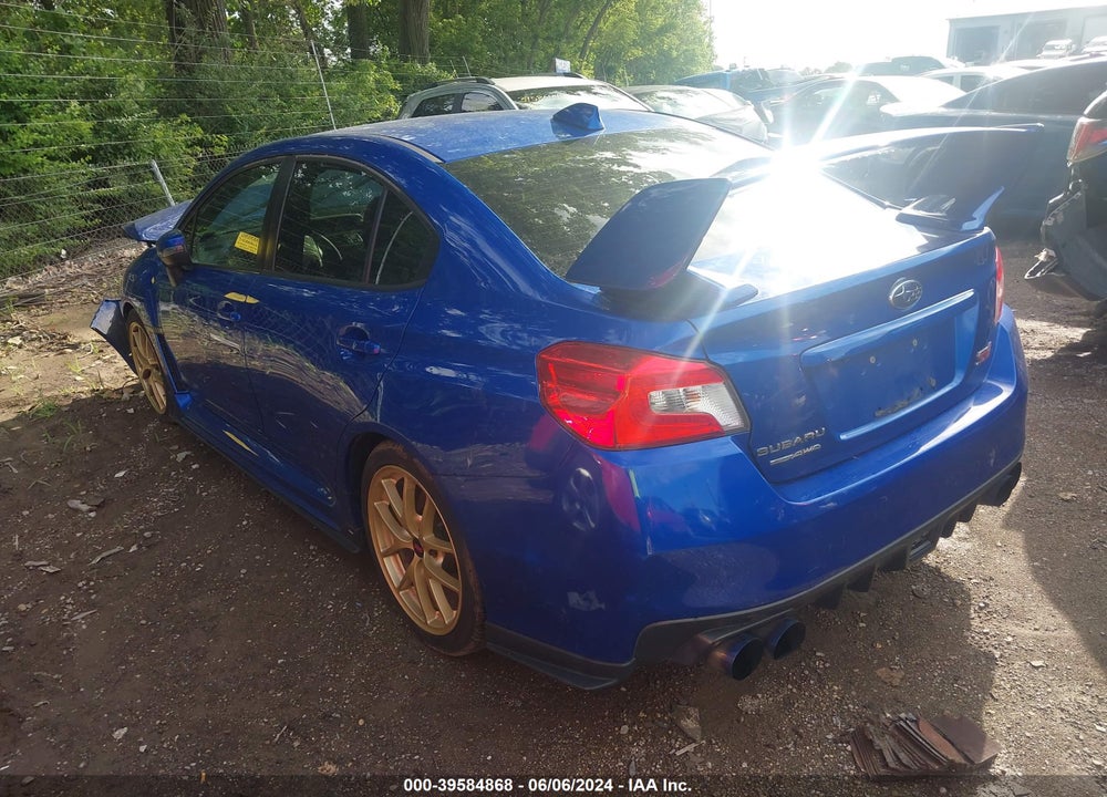 2015 SUBARU WRX STI LAUNCH EDITION VIN: JF1VA2W64F9800983