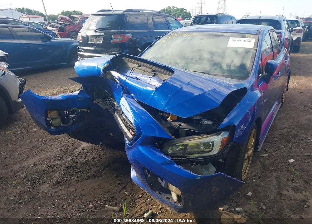 2015 SUBARU WRX STI LAUNCH EDITION VIN: JF1VA2W64F9800983
