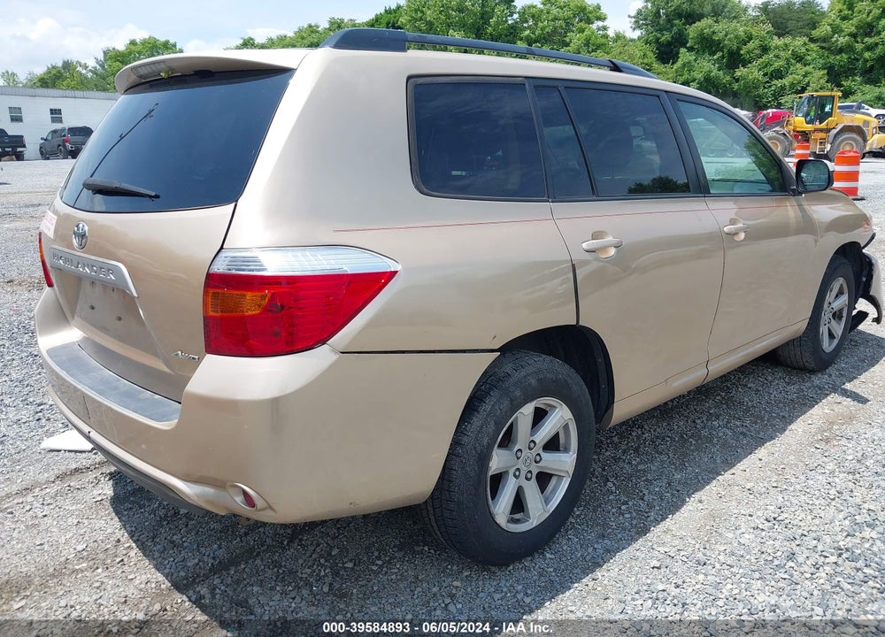 2010 TOYOTA HIGHLANDER BASE V6 VIN: 5TDBK3EH5AS032959