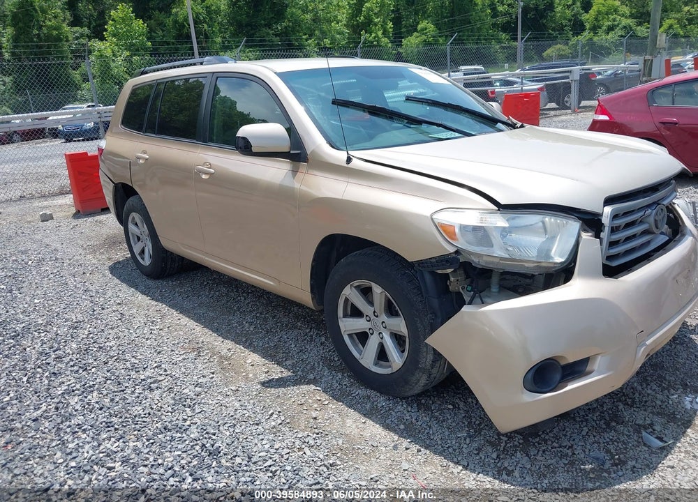 2010 TOYOTA HIGHLANDER BASE V6 VIN: 5TDBK3EH5AS032959