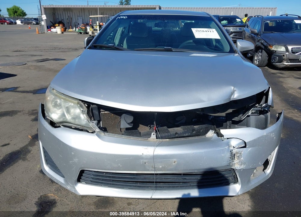 2012 TOYOTA CAMRY LE VIN: 4T4BF1FKXCR177708