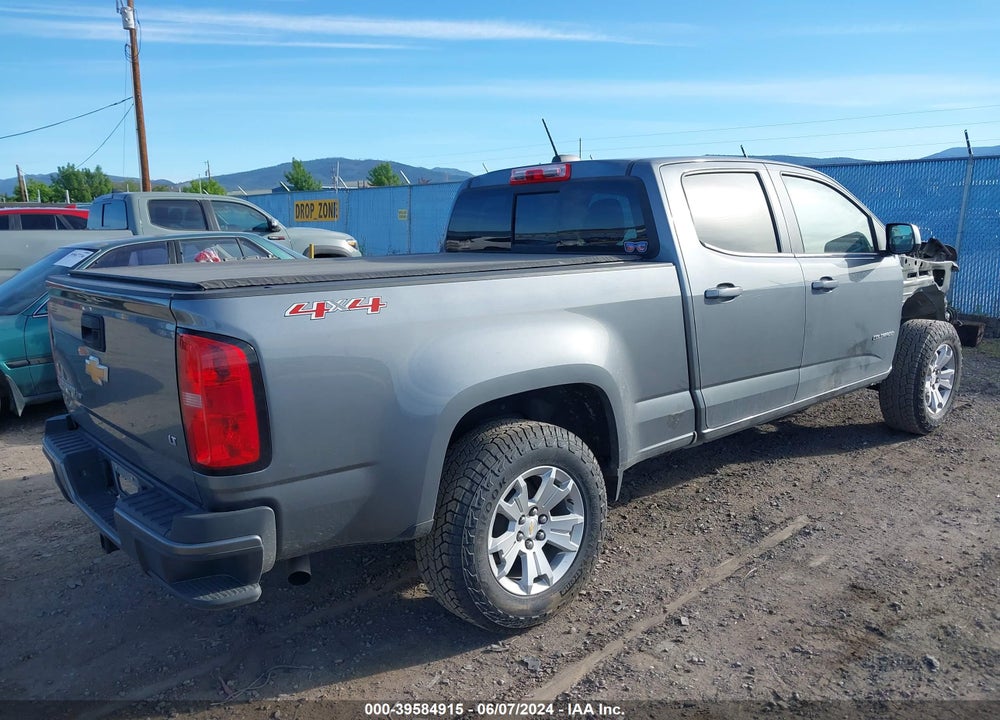 2020 CHEVROLET COLORADO 4WD LONG BOX LT VIN: 1GCGTCEN0L1156694