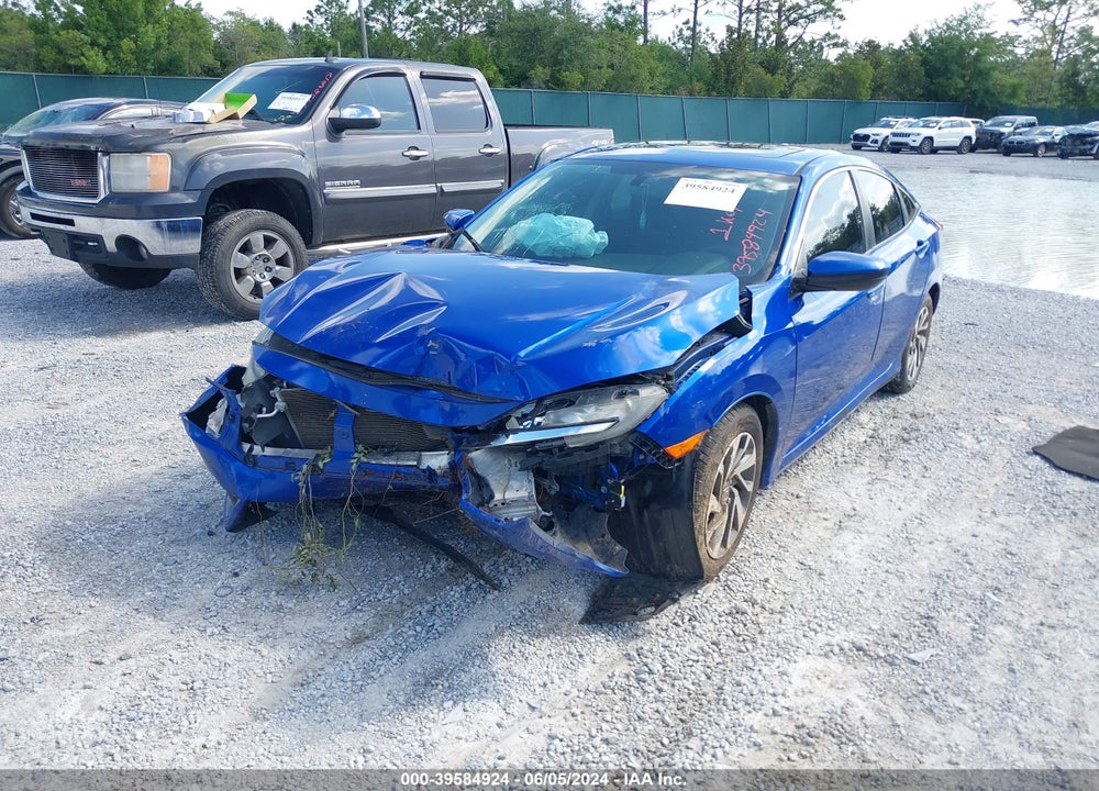 2017 HONDA CIVIC EX VIN: 19XFC2F71HE044920