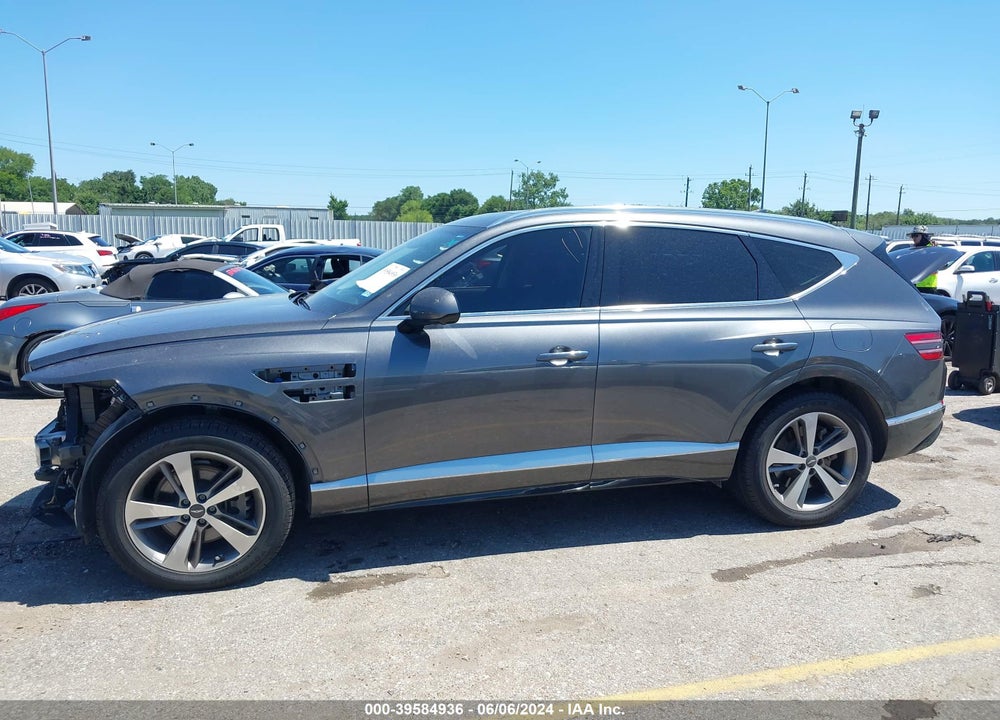 2021 GENESIS GV80 2.5T AWD VIN: KMUHBDSB3MU039843