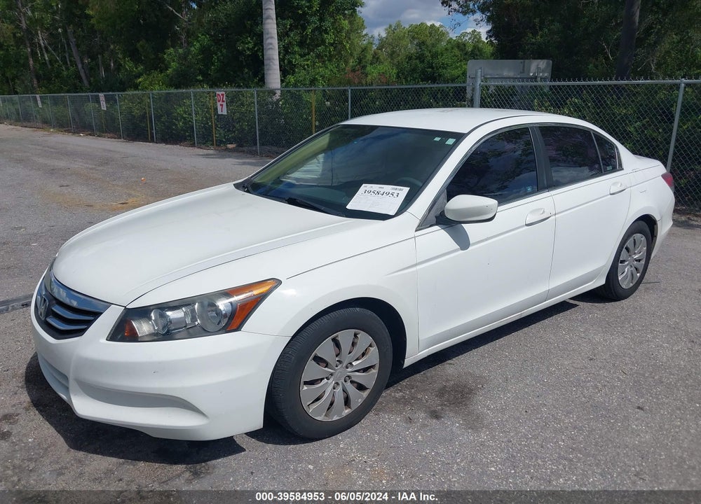 2012 HONDA ACCORD 2.4 LX VIN: 1HGCP2F38CA022110