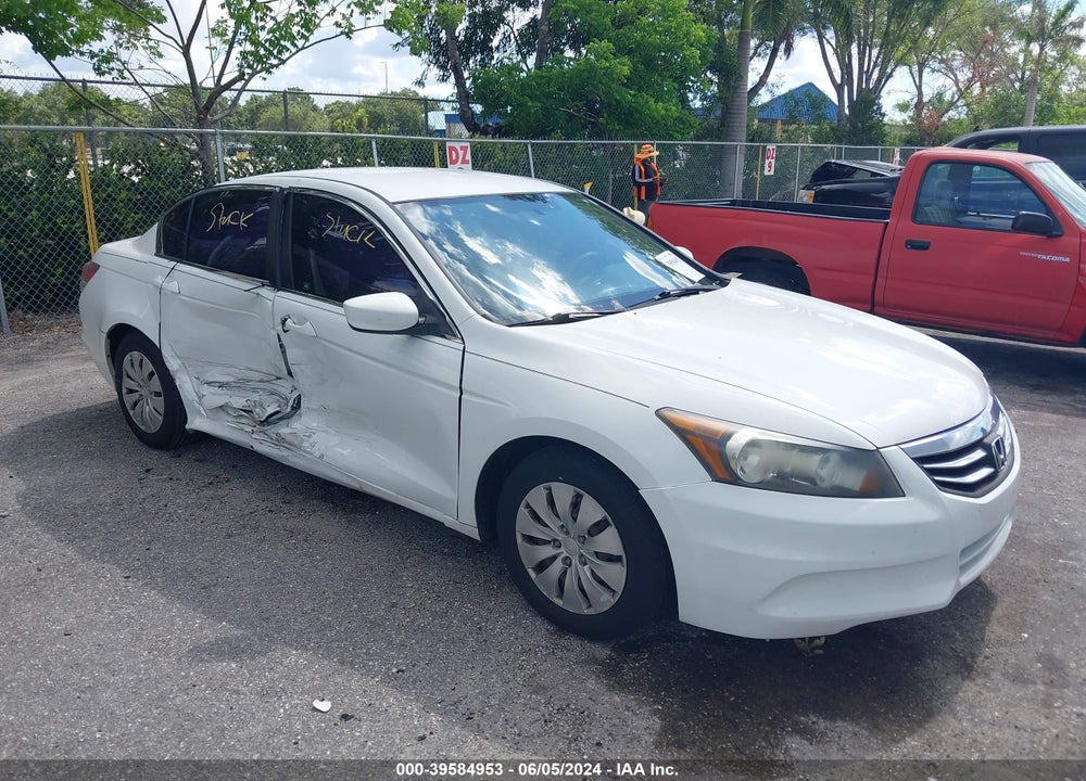 2012 HONDA ACCORD 2.4 LX VIN: 1HGCP2F38CA022110