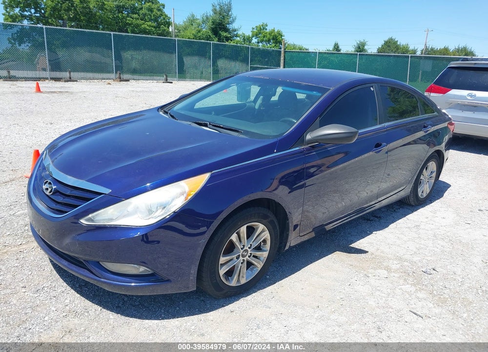2013 HYUNDAI SONATA GLS VIN: 5NPEB4AC1DH758843