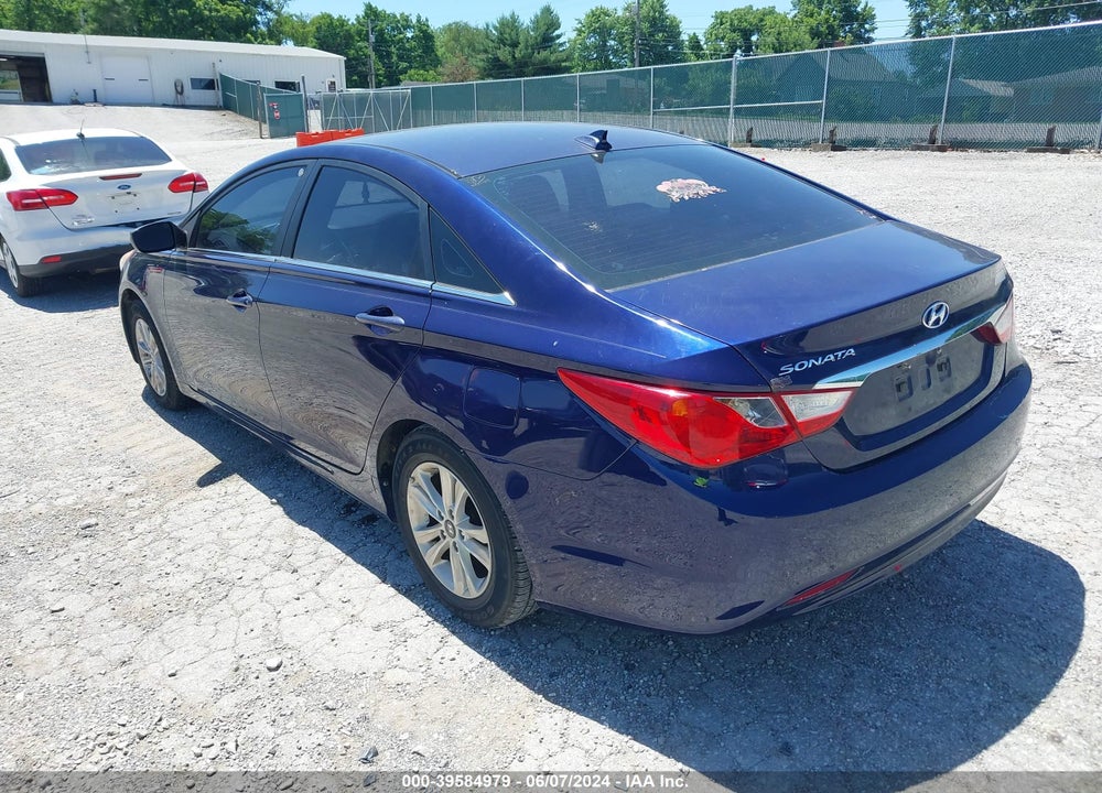 2013 HYUNDAI SONATA GLS VIN: 5NPEB4AC1DH758843